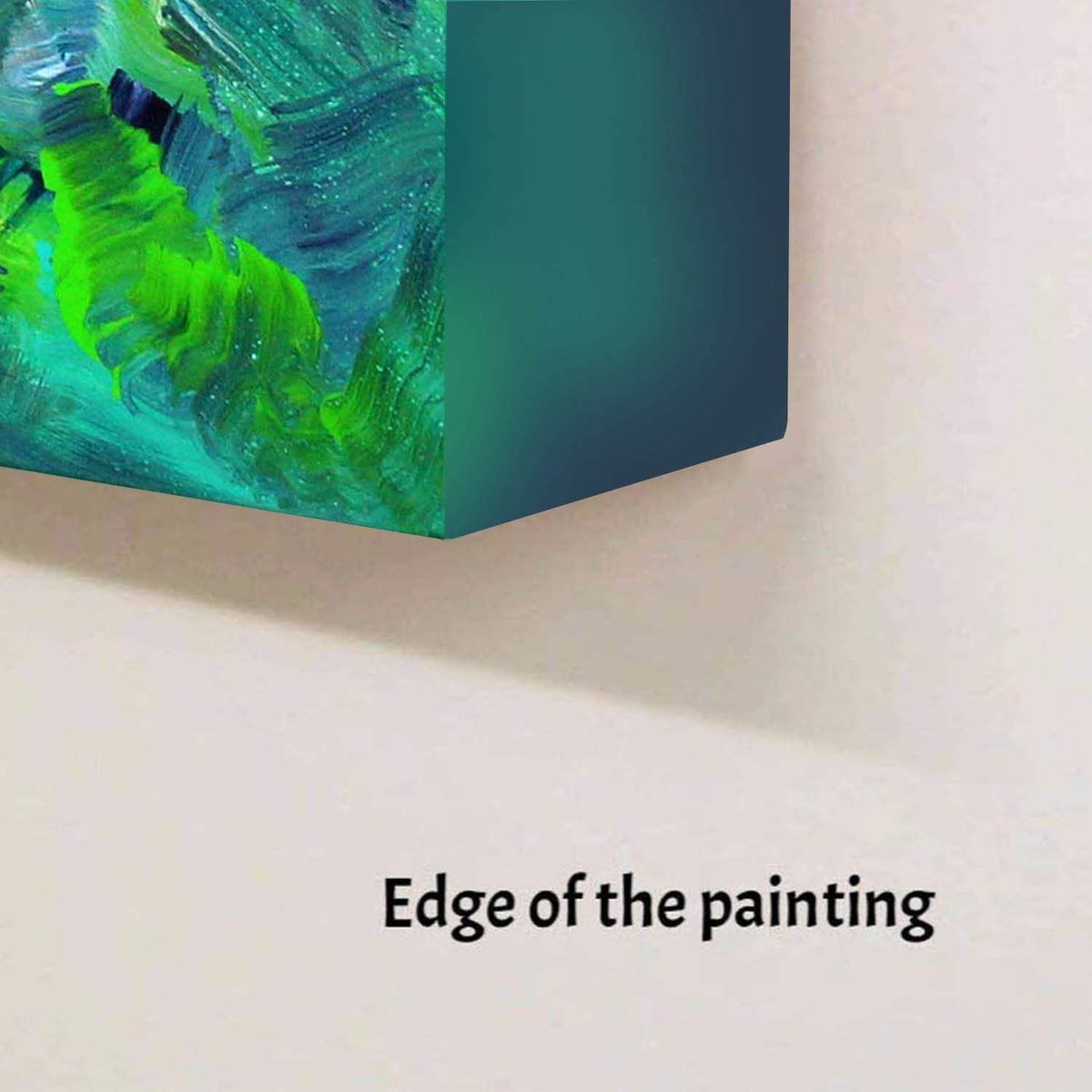 Extra Large Painting | Chasing The Sunshine 44x55" - Paresh Nrshinga Abstract Art
