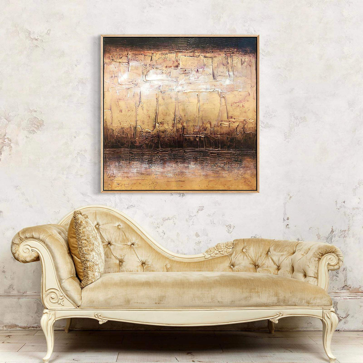Alternate view of Delta Dawn (mixed media) by Paresh Nrshinga