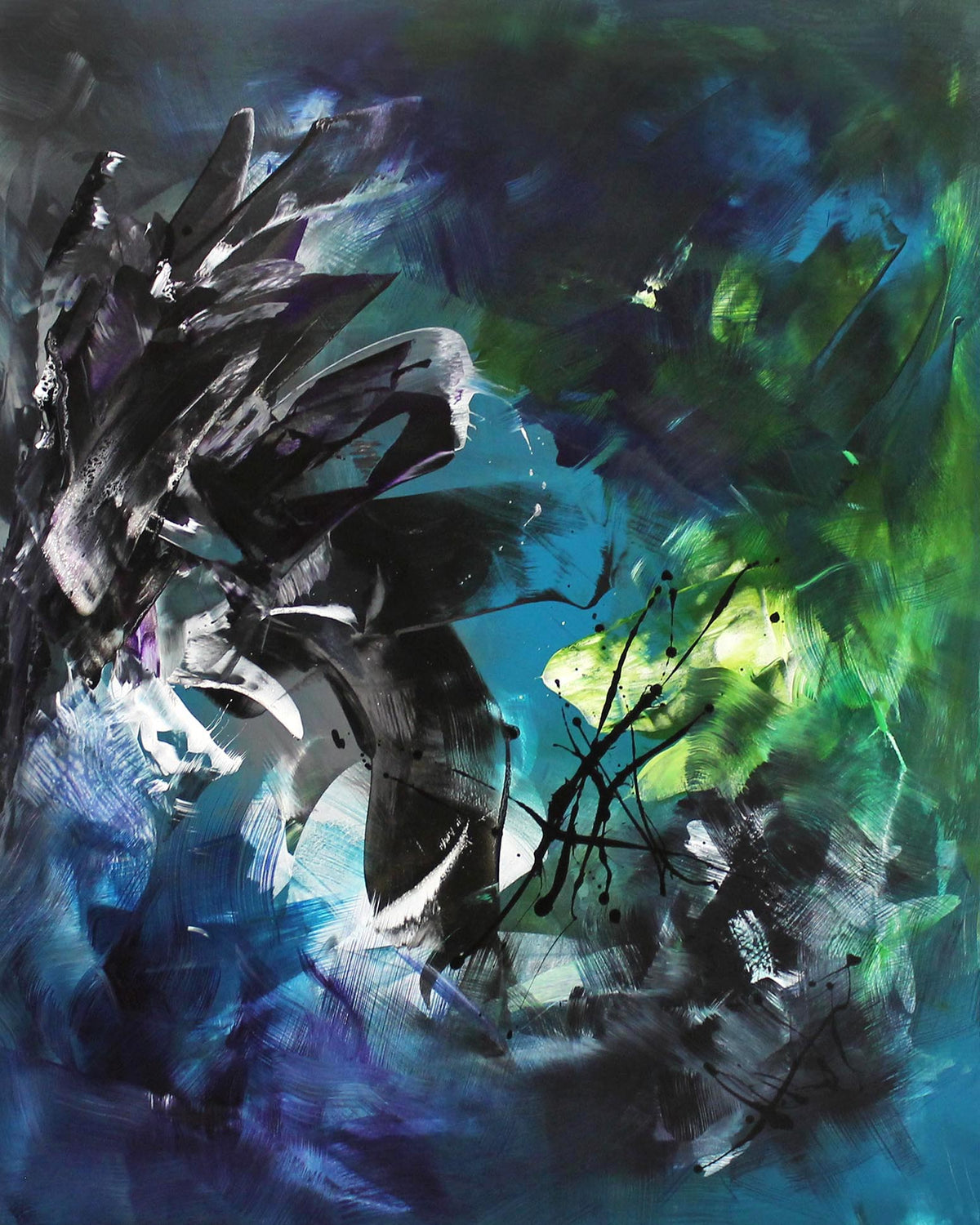 Alternate view of Dreamscape In Motion by Paresh Nrshinga