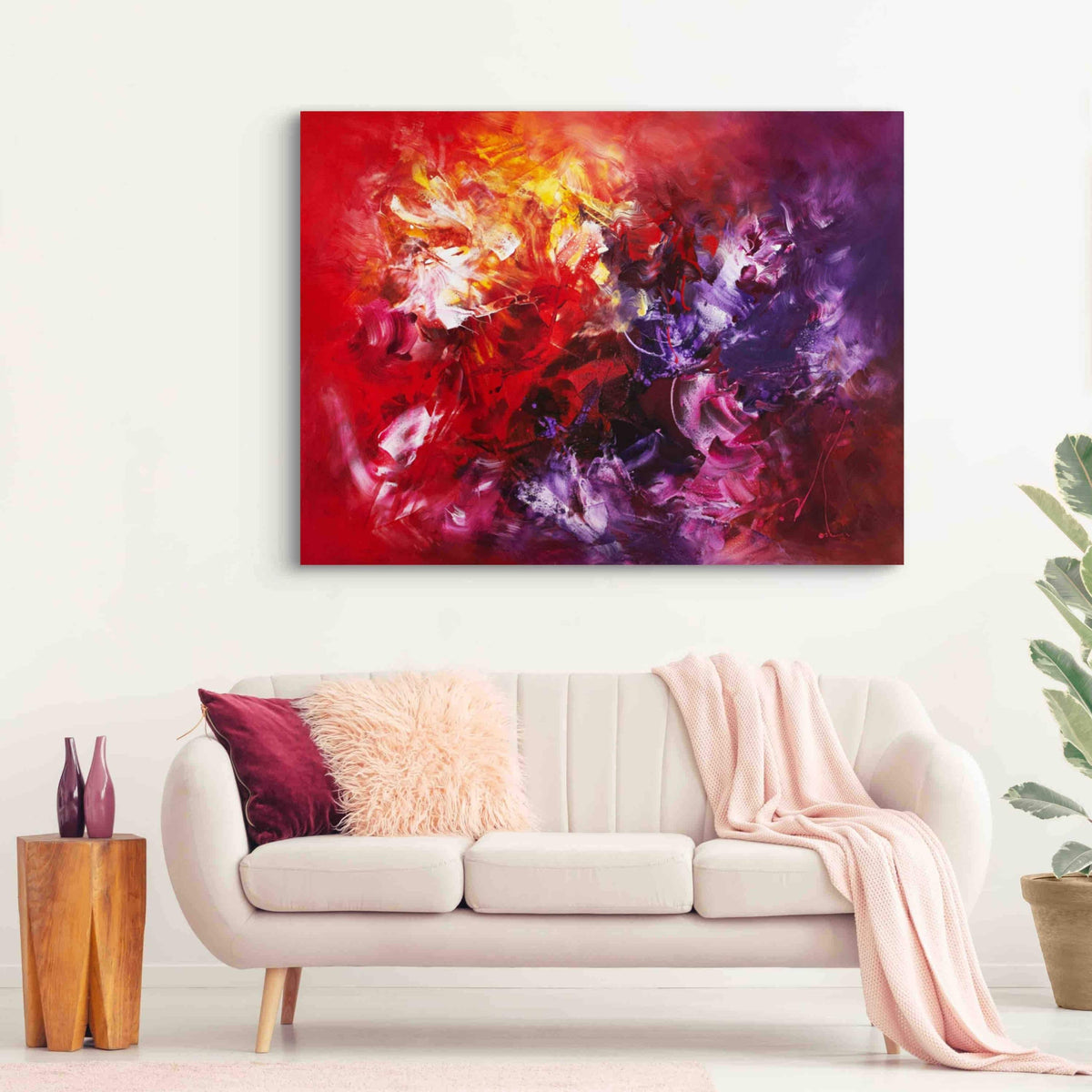large canvas art for modern homes - Paresh Nrshinga Abstract Art