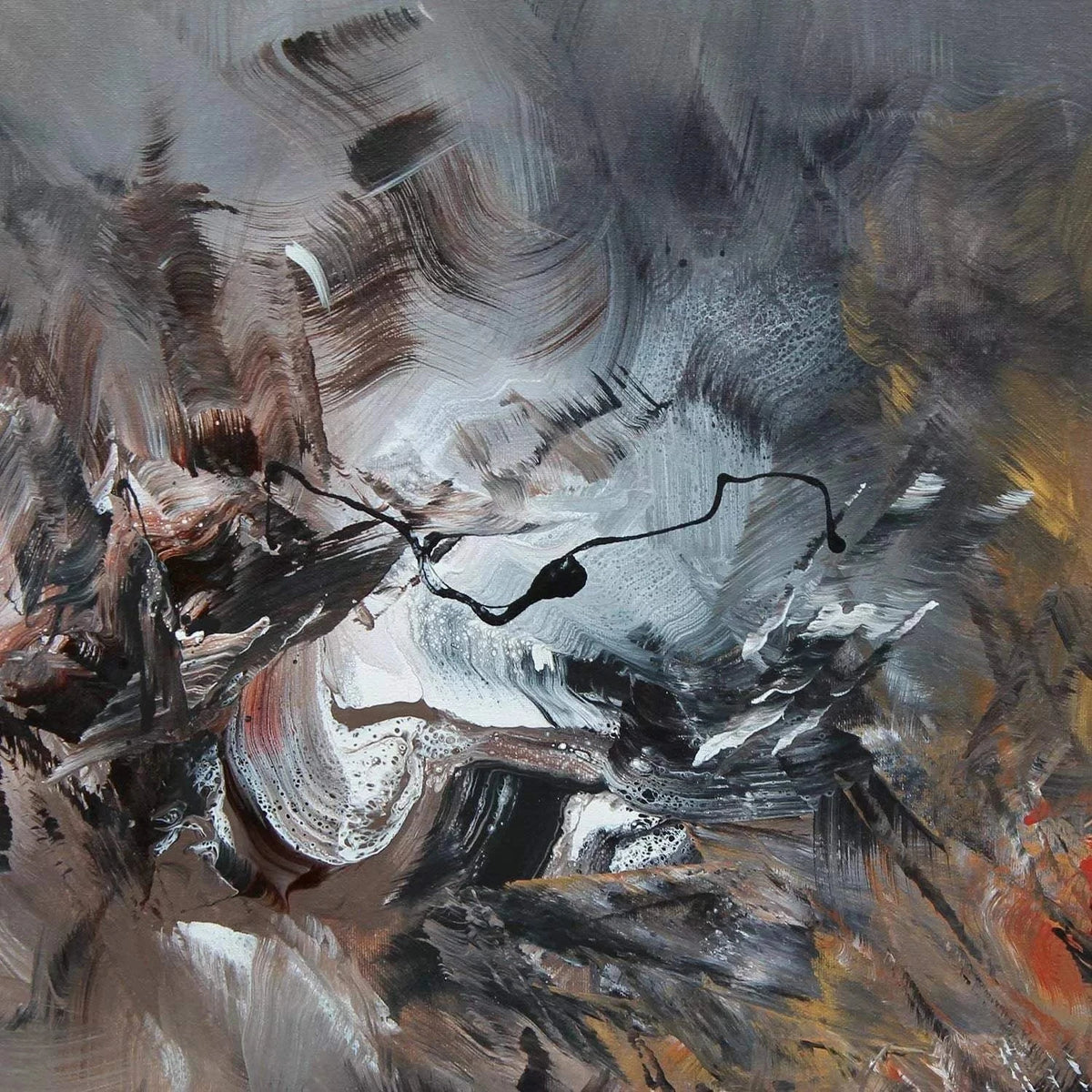 Extra Large Art | Find My Peace 30x72” - Paresh Nrshinga Abstract Art
