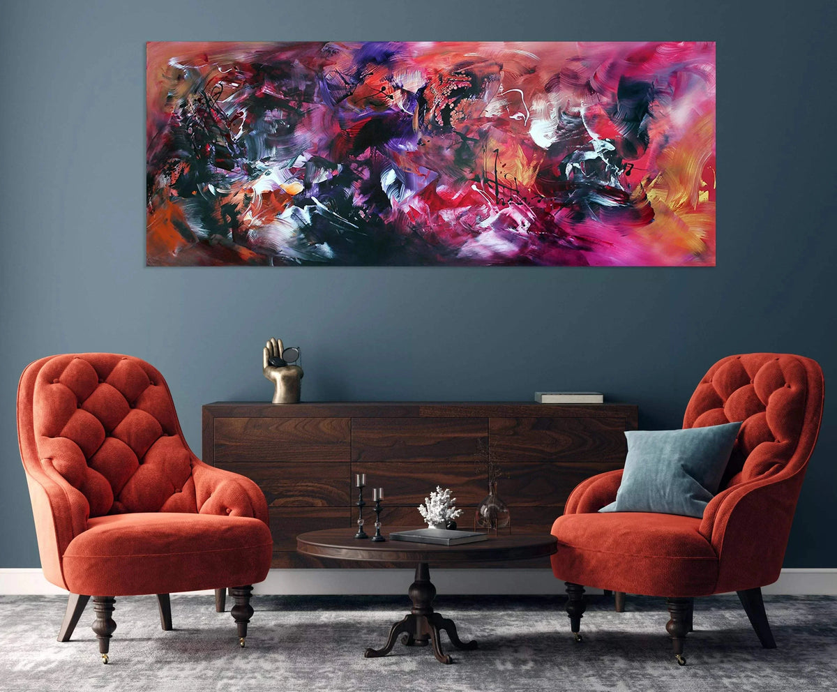 Large Art | Welcome To The World 30x76” - Paresh Nrshinga Abstract Art