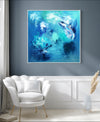 blue abstract art for sale