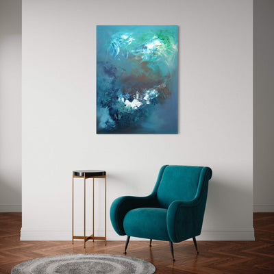 Large Canvas Art | Walking in the Clouds 36x48" - Paresh Nrshinga Abstract Art
