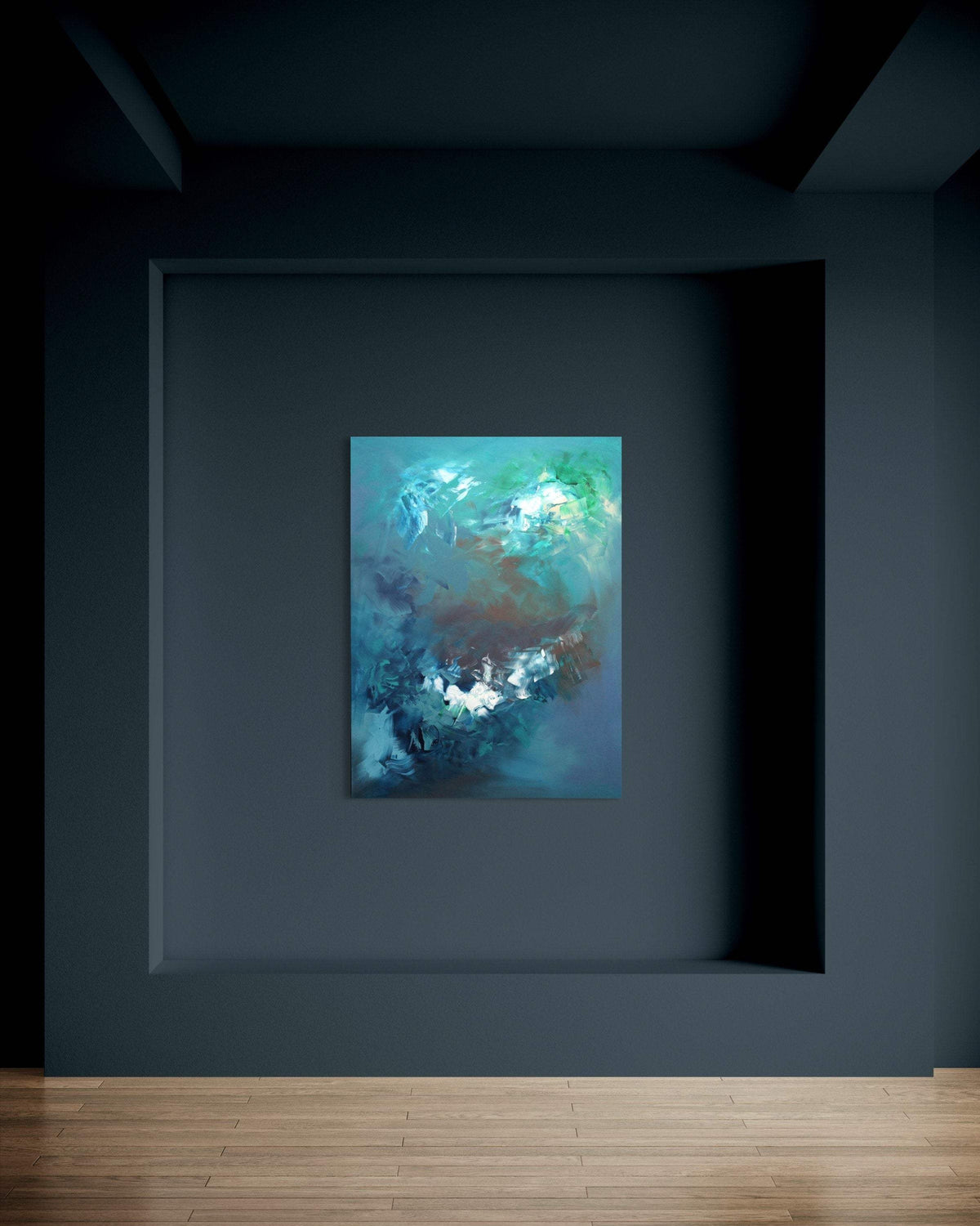 Large Canvas Art | Walking in the Clouds 36x48" - Paresh Nrshinga Abstract Art