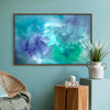 Teal Canvas Art | Whispers of the Tide | 26x40"