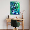 Green Canvas Art | Breath Of The Sea | 28x40"
