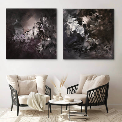 Between Light and Shadows by Paresh Nrshinga displayed in a contemporary interior
