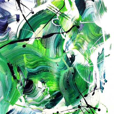 Alternate view of Emerald Whirlwind by Paresh Nrshinga