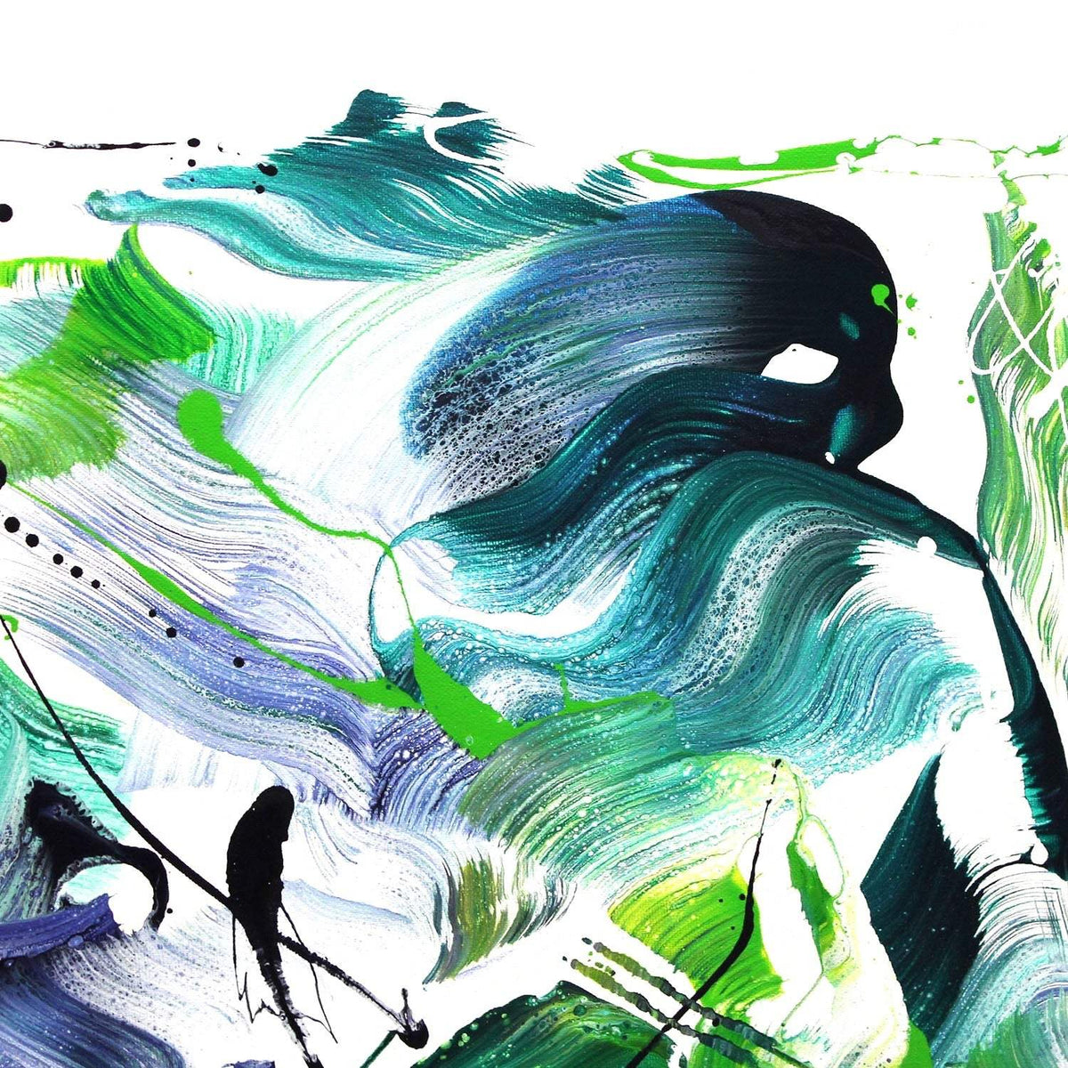 Alternate view of Emerald Whirlwind by Paresh Nrshinga