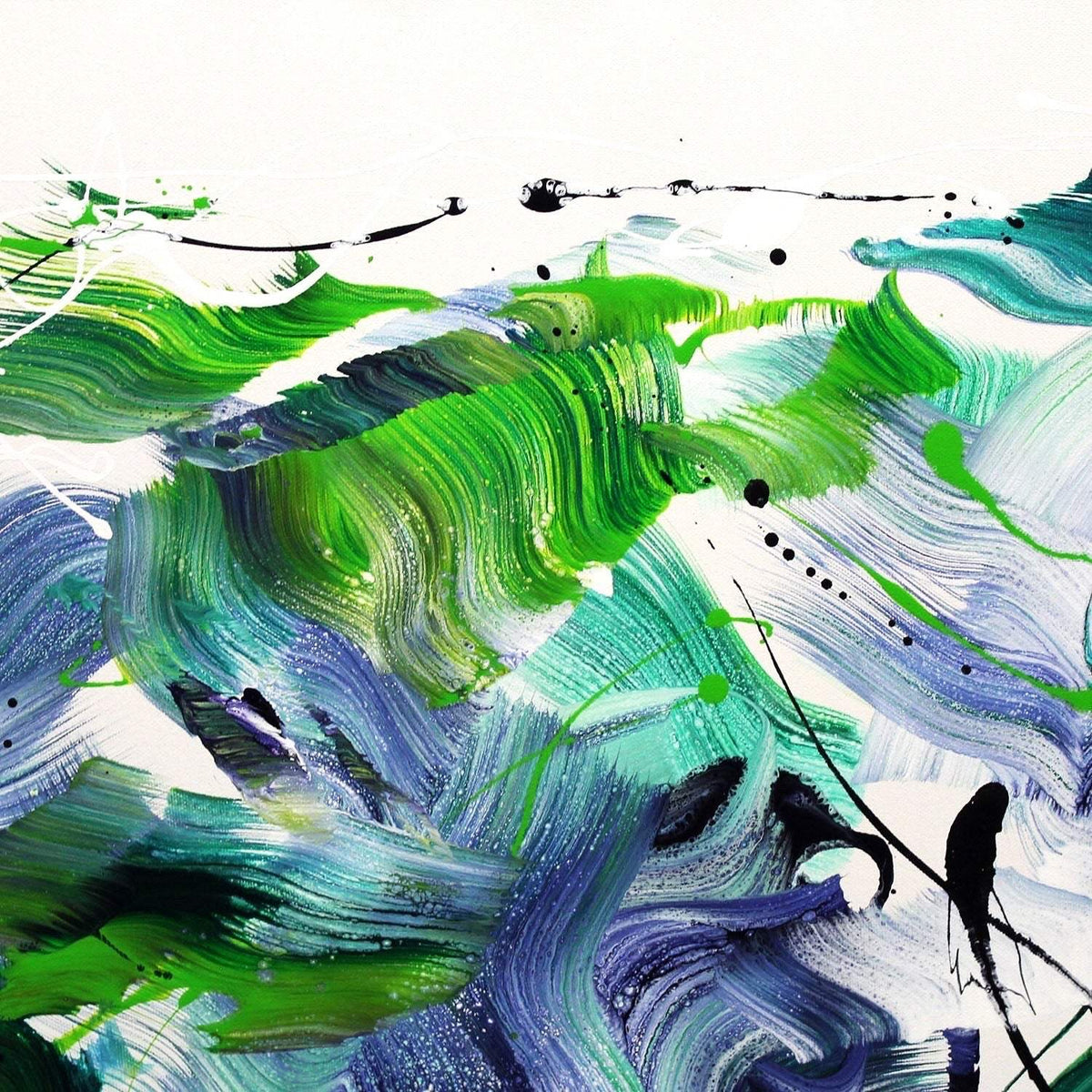 Alternate view of Emerald Whirlwind by Paresh Nrshinga