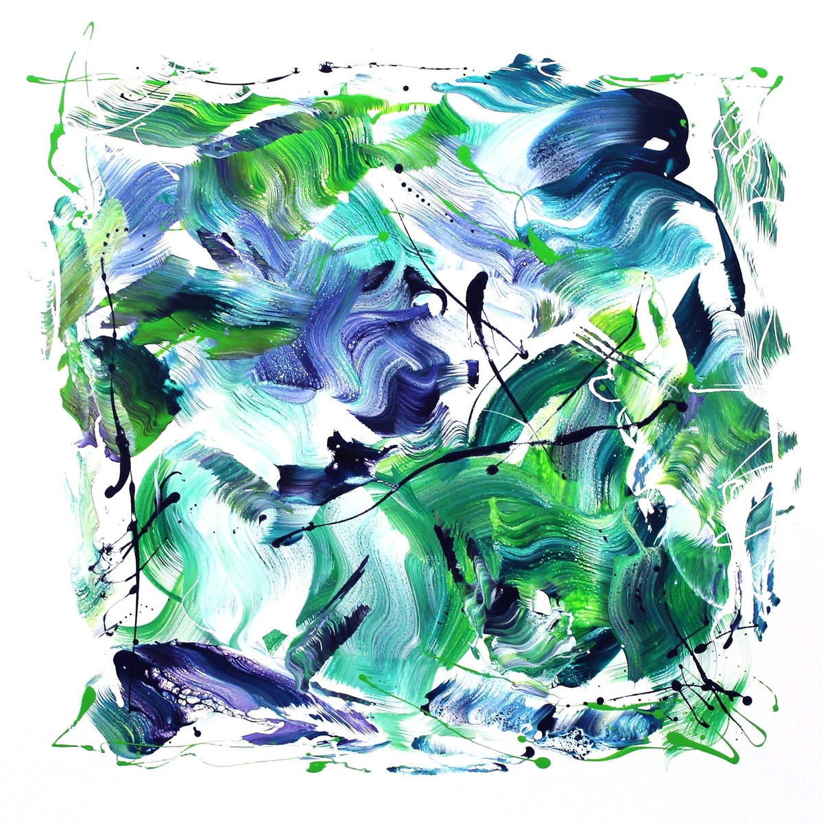 Alternate view of Emerald Whirlwind by Paresh Nrshinga