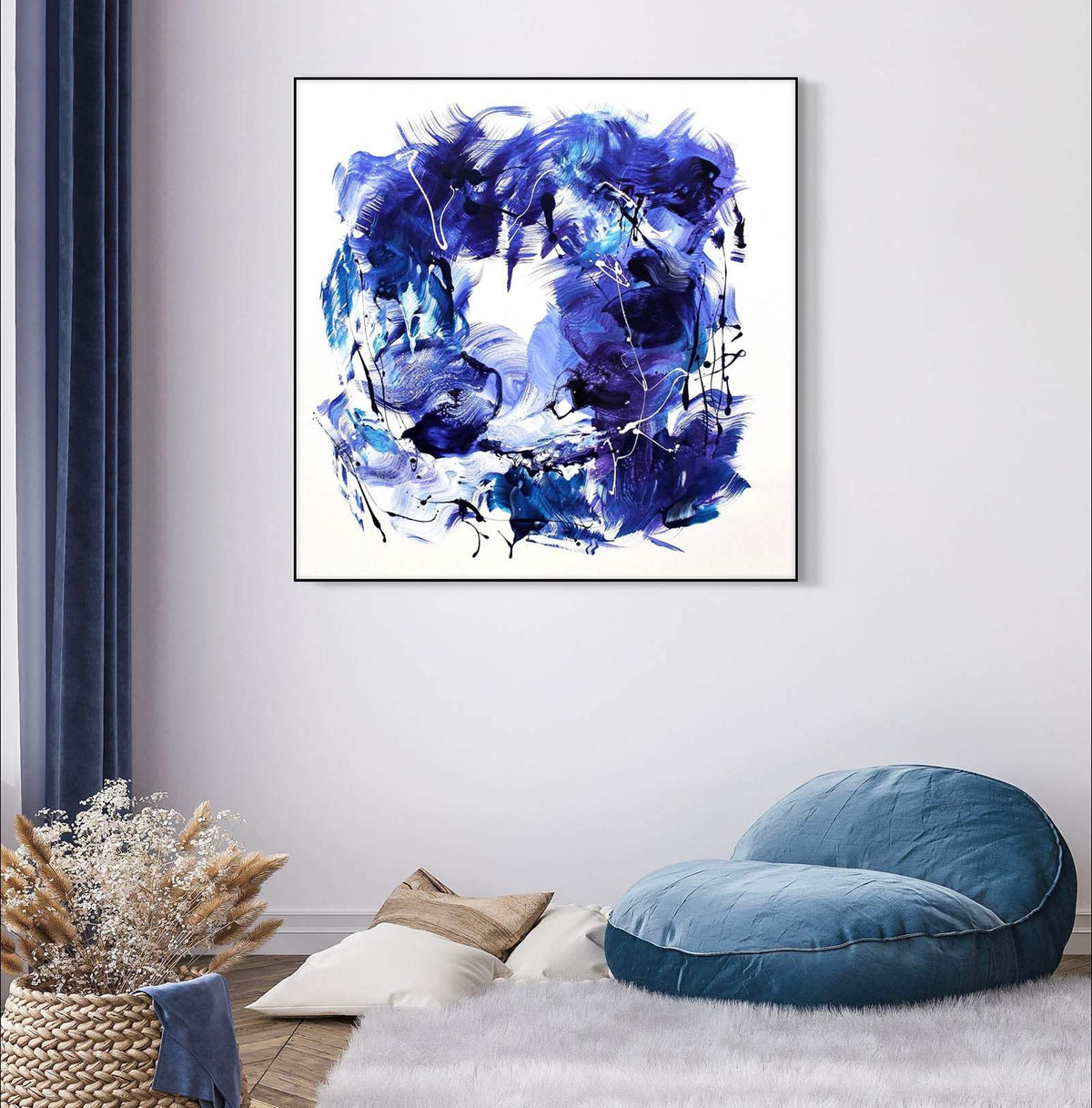 Reach For The Sky by Paresh Nrshinga displayed in a contemporary interior
