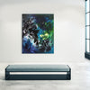 Extra Large Abstract | Dreamscape In Motion | 44x55"