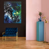 Extra Large Abstract | Dreamscape In Motion | 44x55"