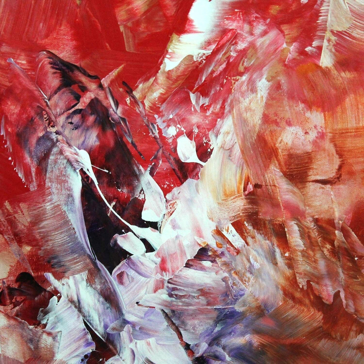 Vibrant Abstract Canvas Art | Enchanted Spring 100x120cm