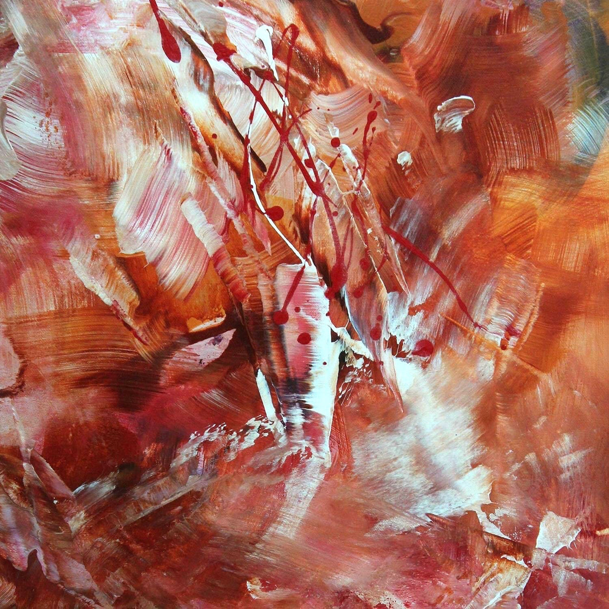 Vibrant Abstract Canvas Art | Enchanted Spring 100x120cm