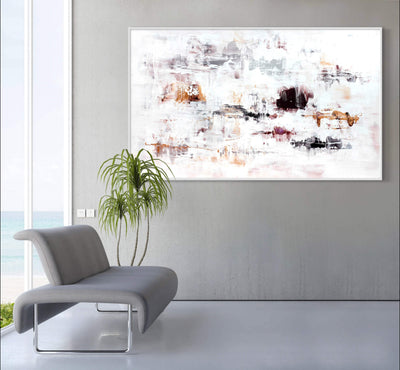 Silver Spring by Paresh Nrshinga displayed in a contemporary interior