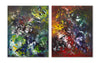 Summer Forest I and II 55”x44”x2