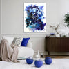 Large Abstract Art | Celectial Motion | 36x48"
