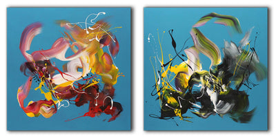 Alternate view of Summer In The City I and II by Paresh Nrshinga