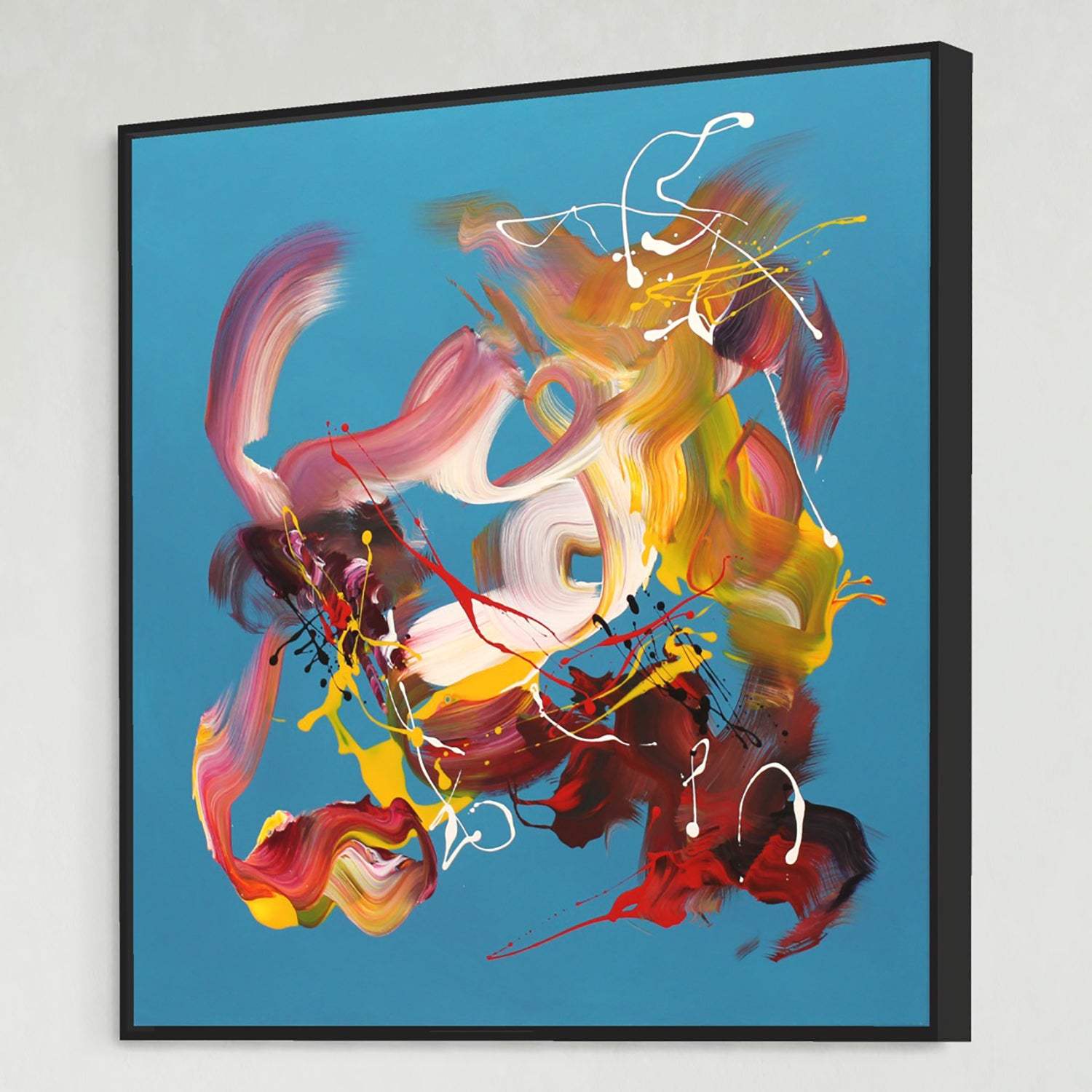 Contemporary Artwork | Summer In The City II 100x100cm