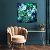 Green Canvas Art | Rushing Waters 80x80cm