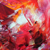 buy red abstract artwork