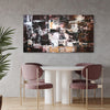 Large Canvas Painting | Urban Rhythm 32x60"