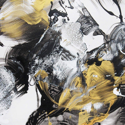 Expressionist Art | Golden Dust 36x48” - Paresh Nrshinga Abstract Art