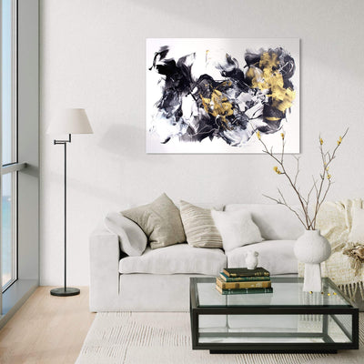 Expressionist Art | Golden Dust 36x48” - Paresh Nrshinga Abstract Art