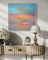 Pearl Sunset 28”x28” - Paresh Nrshinga Abstract Art