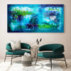 Extra Large Abstract Art UK sale, extra large modern art, large canvas art, blue abstract paintings, blue canvas painting, modern art paintings by Paresh nrshinga 