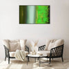 Vibrant Green Harmony - Abstract Landscape Art