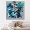 Original abstract paintings for sale UK, looking for great art for your home, paresh nrshinga online art gallery, original painting "Tim less Flow" , wall art for sale