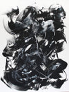 Buy black and white abstract wall art, original abstract paintings for modern homes, large art for living room, abstract art for sale, Eclipsed Dreams 36x48” - Paresh Nrshinga Abstract Art, contemporary art