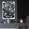 Elevate your space with the bold elegance of "Defining Moment I", an original black-and-white abstract painting that exudes contemporary sophistication. abstract art for sale, modern paintings for sale