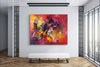 Summer Memories 44”x55” - Paresh Nrshinga Abstract Art