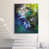 Chasing The Sunshine, original abstract painting by Paresh Nrshinga.