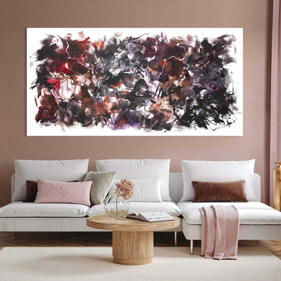 Constellations, original abstract painting by Paresh Nrshinga.