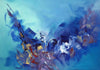 Enchanted Waves I 28”x40” - Paresh Nrshinga Abstract Art