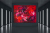 Wild Heart 55”x72” - Paresh Nrshinga Abstract Art