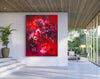 Wild Heart 55”x72” - Paresh Nrshinga Abstract Art