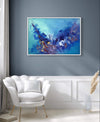 Enchanted Waves I 28”x40” - Paresh Nrshinga Abstract Art