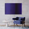 deep violet abstract canvas art for living room