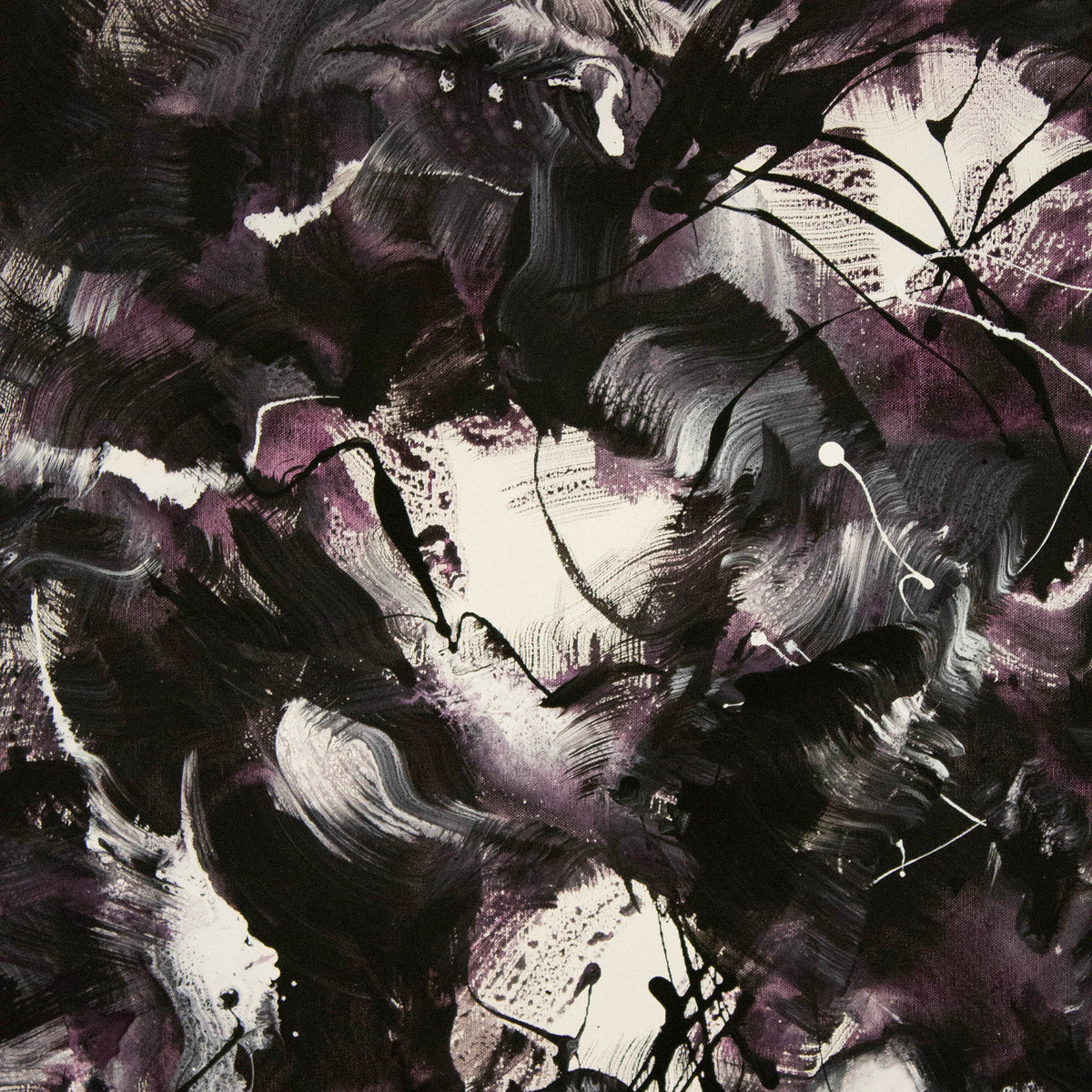 Bold contemporary abstract artwork with atmospheric depth