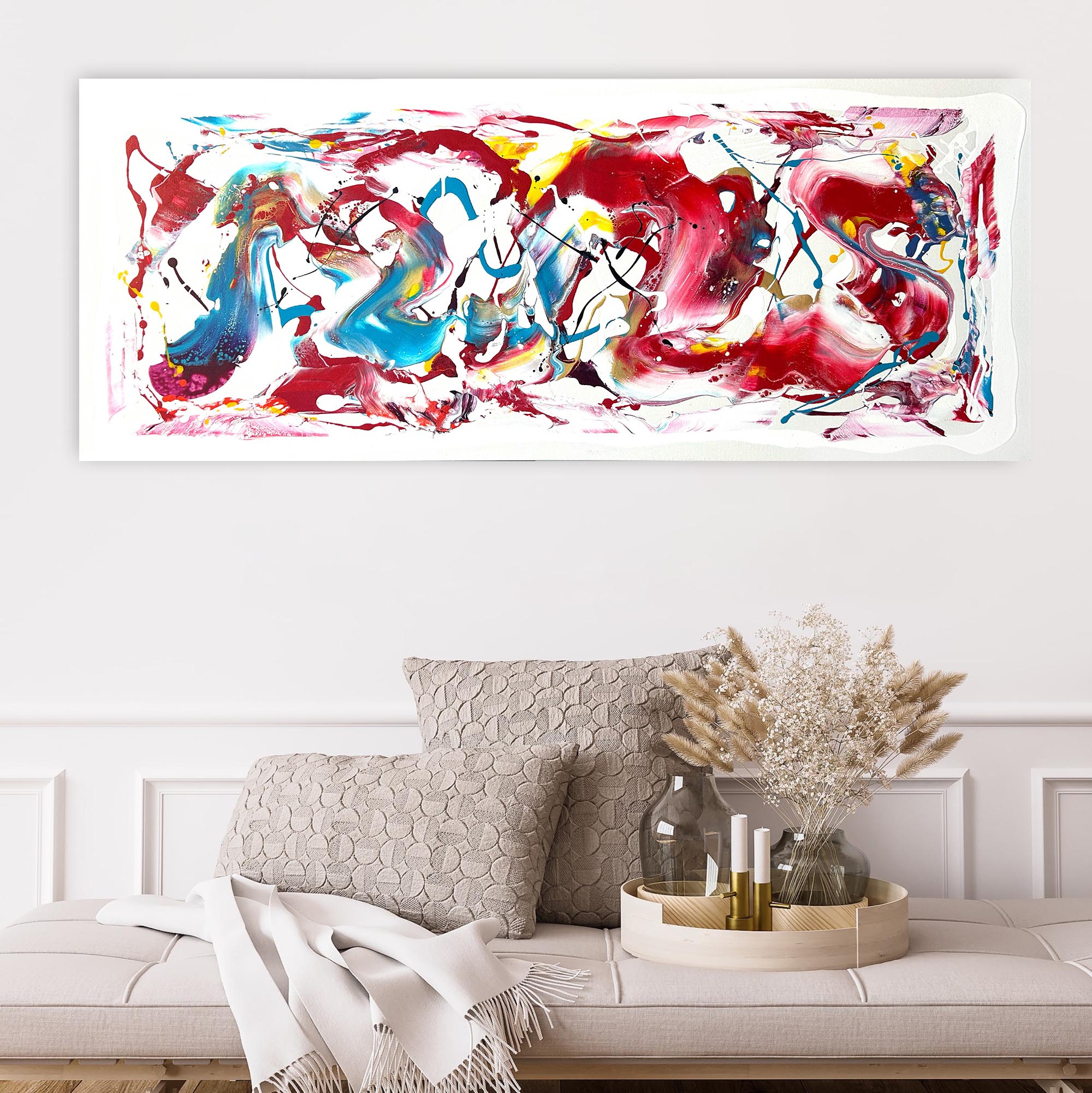 Large Canvas Art | Dreams Like This 20x48”