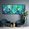 Emerald City 30”x72” - Paresh Nrshinga Abstract Art