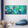 Emerald City 30”x72” - Paresh Nrshinga Abstract Art