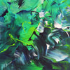 Emerald City 30”x72” - Paresh Nrshinga Abstract Art